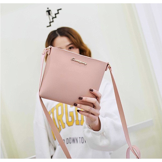 FYGALERY FYG1194 Tas Selempang Perempuan Slingbag Polos Fashion Wanita Sling Bag Korea Murah