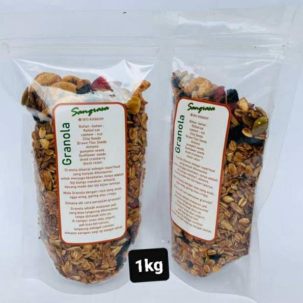 

✳ granola enak 1 kg granola - best seller ✿