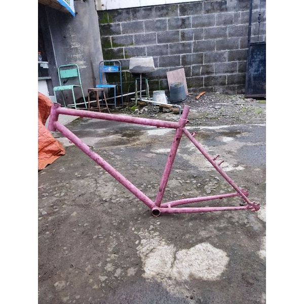frame MTB 26 bekas pink model federal
