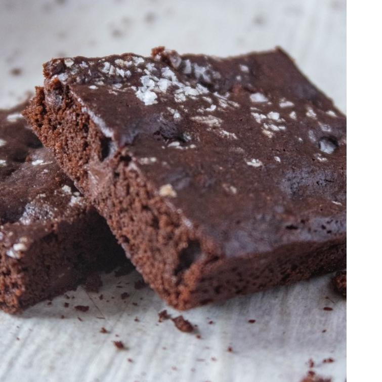 

➵ Skinny Brownies Gluten Free - Dairy Free, No Refined Sugar, No Butter / Margarine, Less Fat ❇