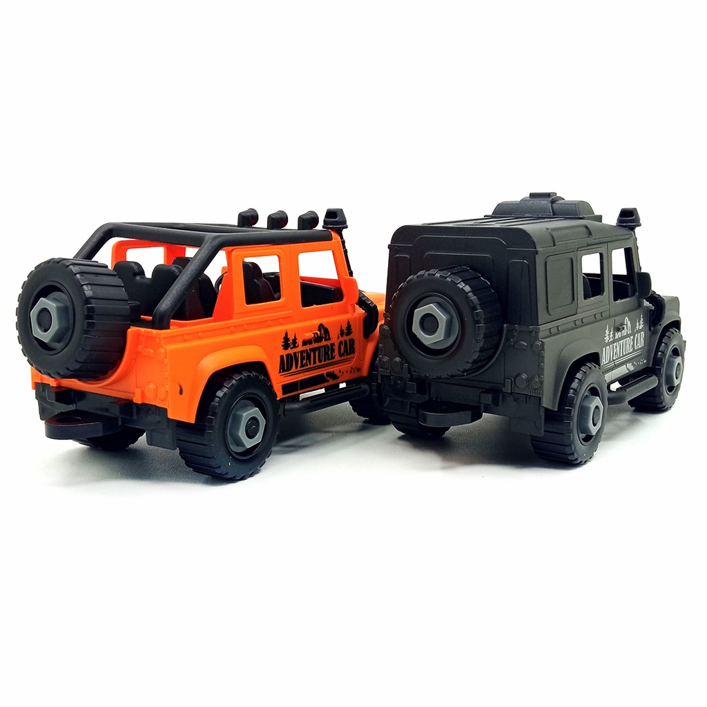 Toy Addict 2-In-1 Adventure Car Mainan Mobil Jeep Anak Laki