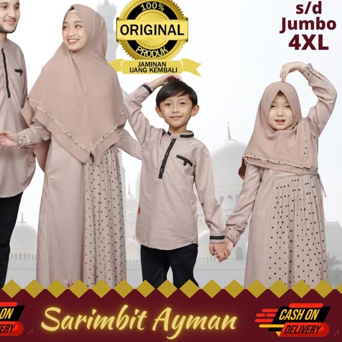 ➪ Sarimbit Keluarga 2023 Lebaran Arra Ayman Choco Baju Couple Keluarga Lebaran 2023 ✪