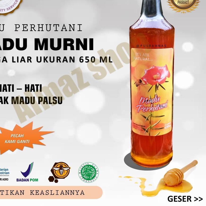 

◌ ASLI HUTAN MURNI - PERHUTANI BUNGA LIAR 650ML - FP01 ⅎ