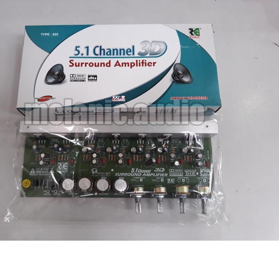 ▲ Kit Power Amplifier aktif 5.1 surround 3D ֍