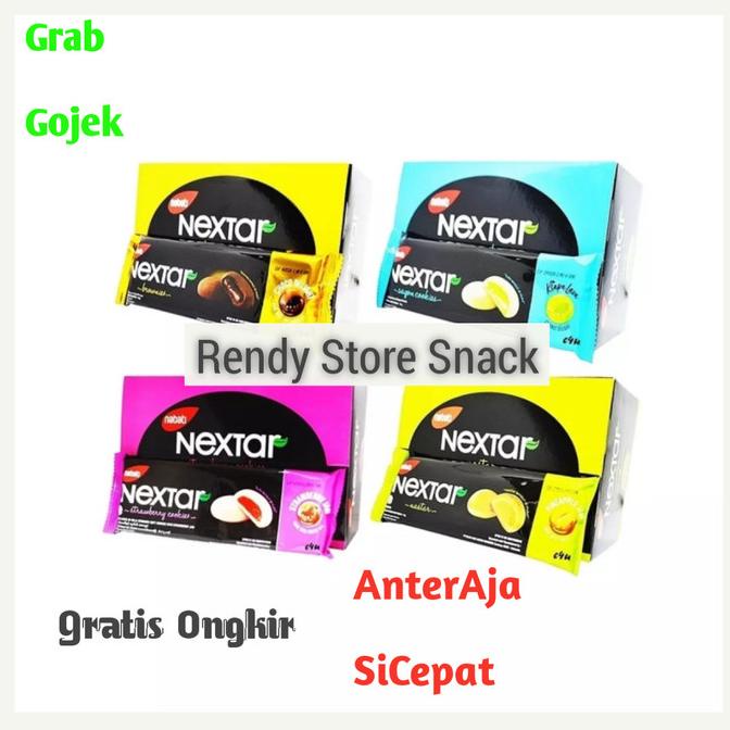 

nextar nabati Coklat - Nabati Coklat Nanas - Kelapa - Strawberry 10pcs uru01