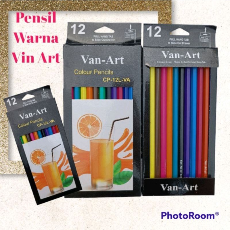 PENSIL WARNA CRAYON MEWARNAI VAN ART