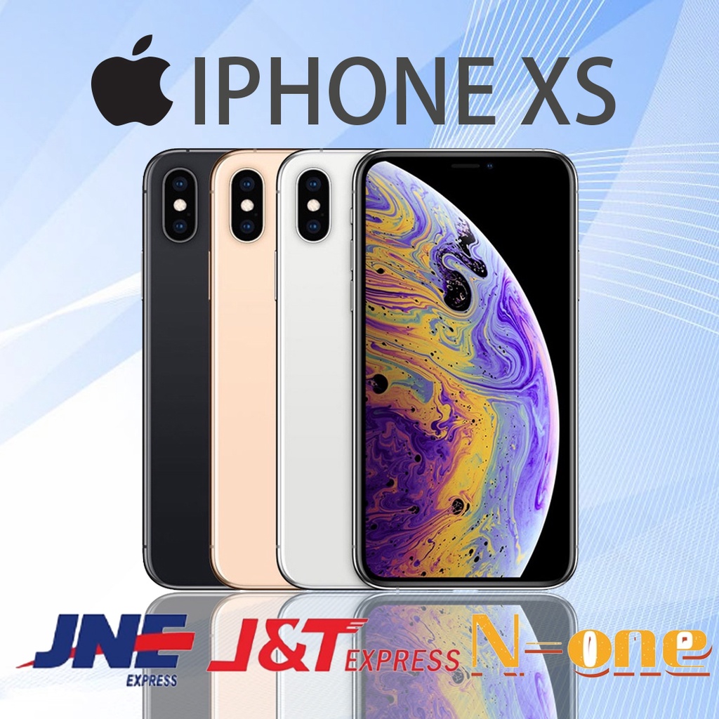 APPLE IPHONE XS 64GB 256GB GOOD CONDITIONS FULLSET MULUS SECOND LIKE NEW - GARANSI 3 BULAN