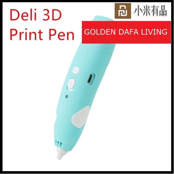 

Terlaris Mainan Anak Youpin Deli Diy 3D Drawing Pen Kids Toy Alat Gambar