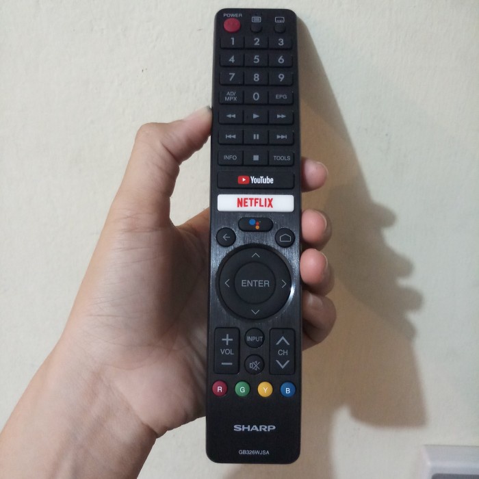 TERBARU Remote TV Android Sharp GB326WJSA /REMOTE TV LG/REMOTE TV SHARP/REMOTE TV POLYTRON