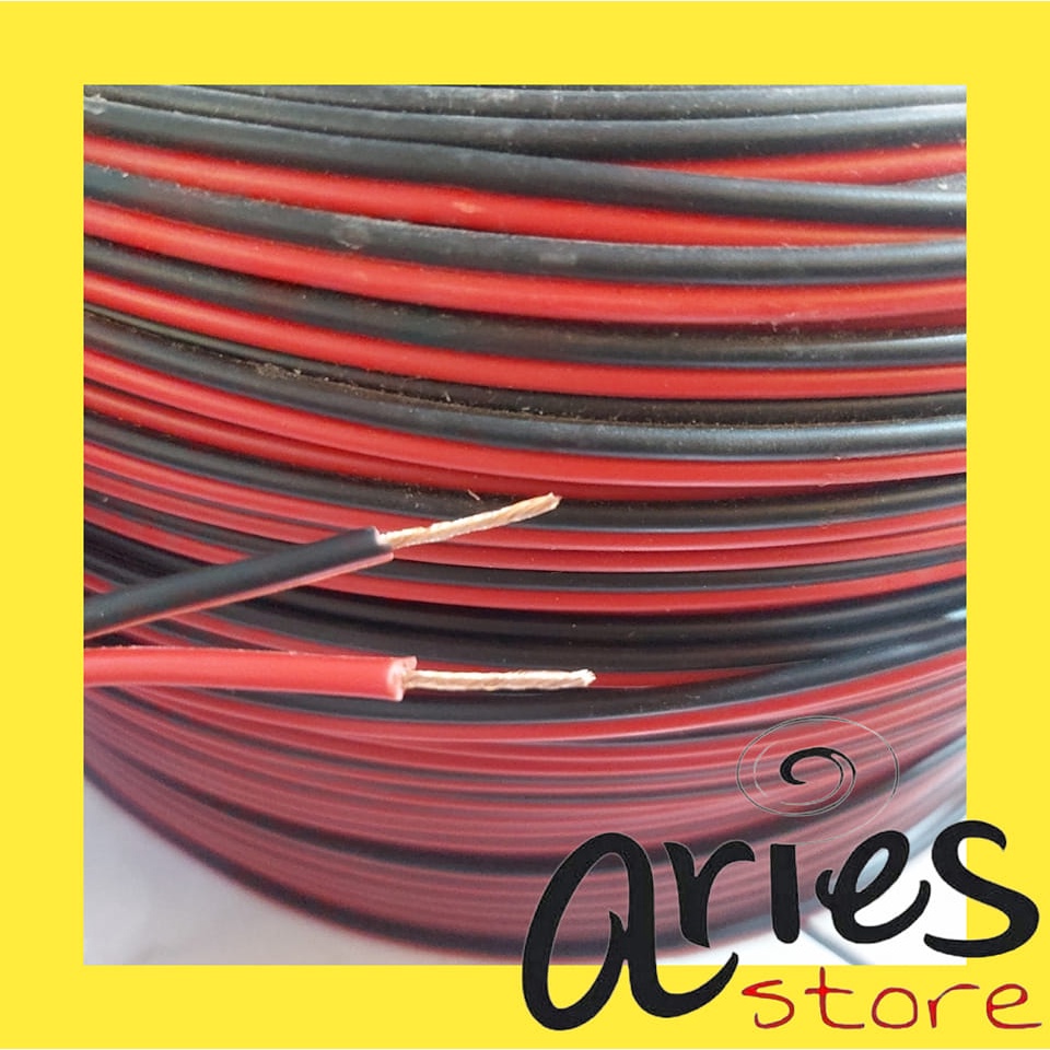 KABEL SPEAKER MERAH HITAM BESAR 2X30