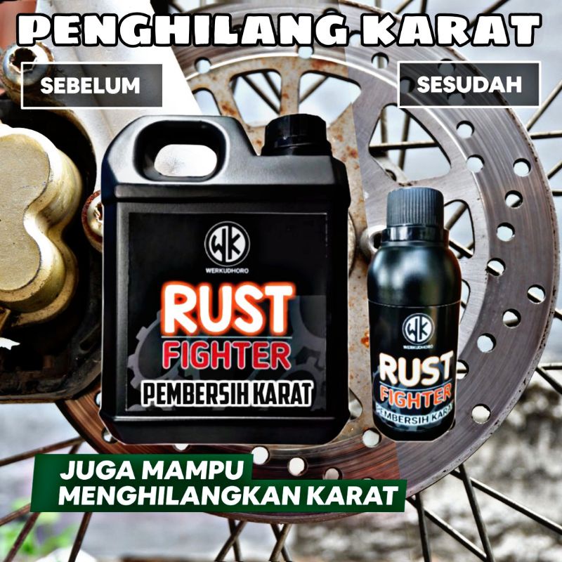 Cairan Penghilang Karat Motor / Stainless / Knalpot / Pembersih Karat / Penghilang Karat Mesin /