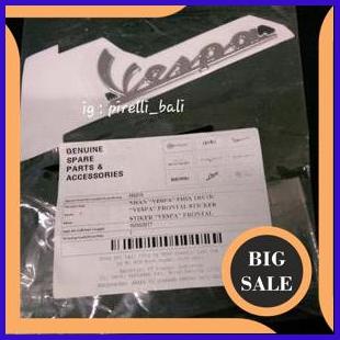 limited stock Sticker Vespa Body Depan Vespa S LX LXV Sprint Primavera GTS Ori Stiker Emblem 140ZZ3