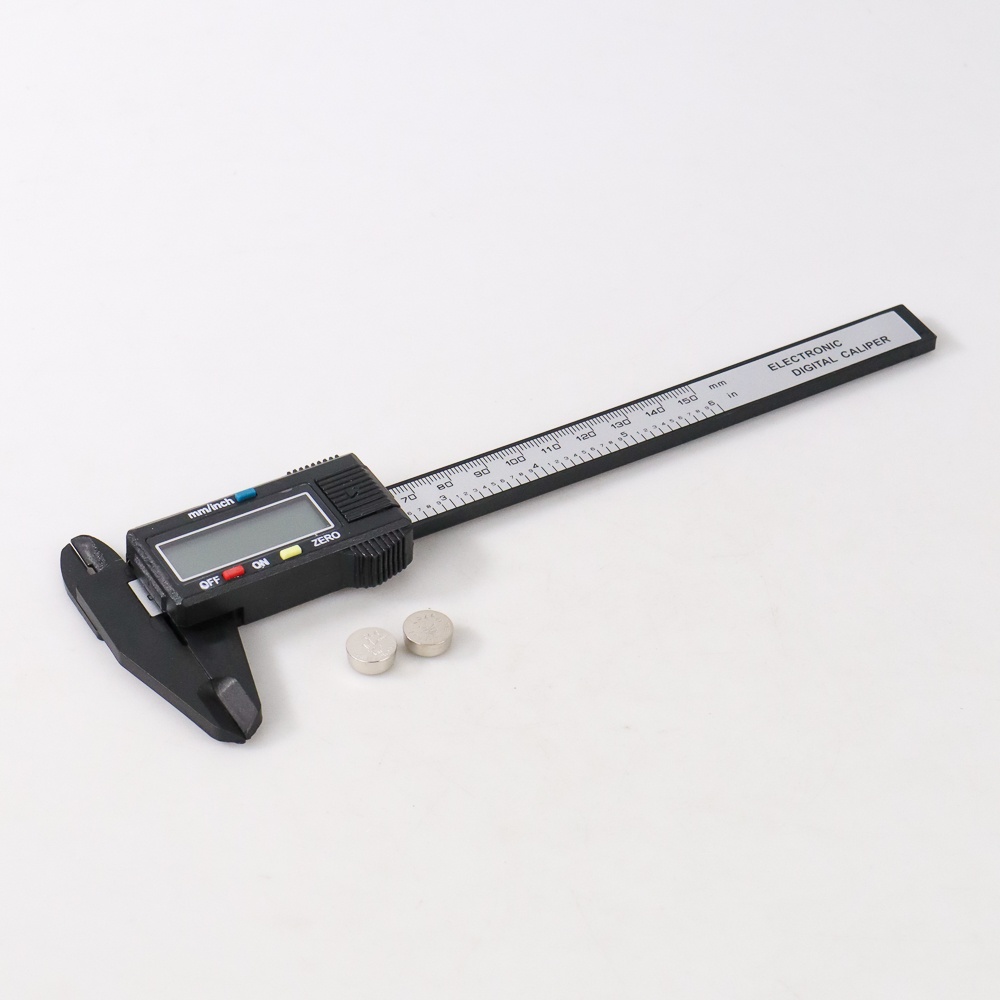 Jangka Sorong Digital Vernier Caliper with LCD Screen - Black