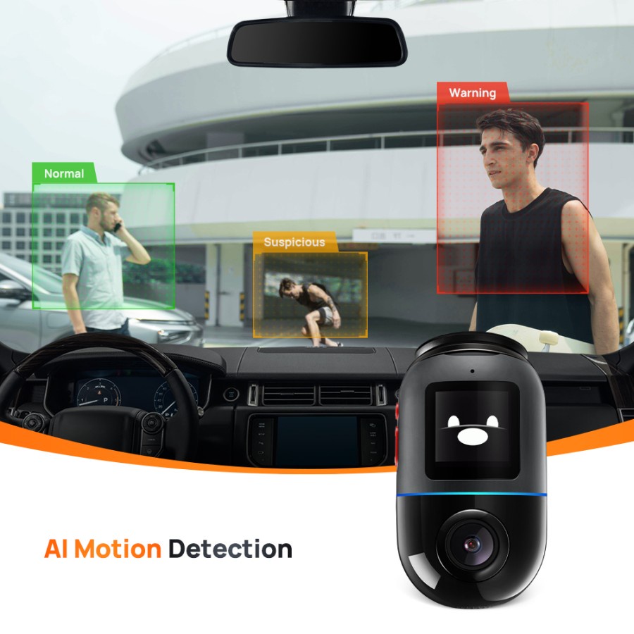 70mai Dash Cam Omni X200 360° 4G GPS Full HD 1080P Dashcam Mobil Car Built-in GPS ADAS