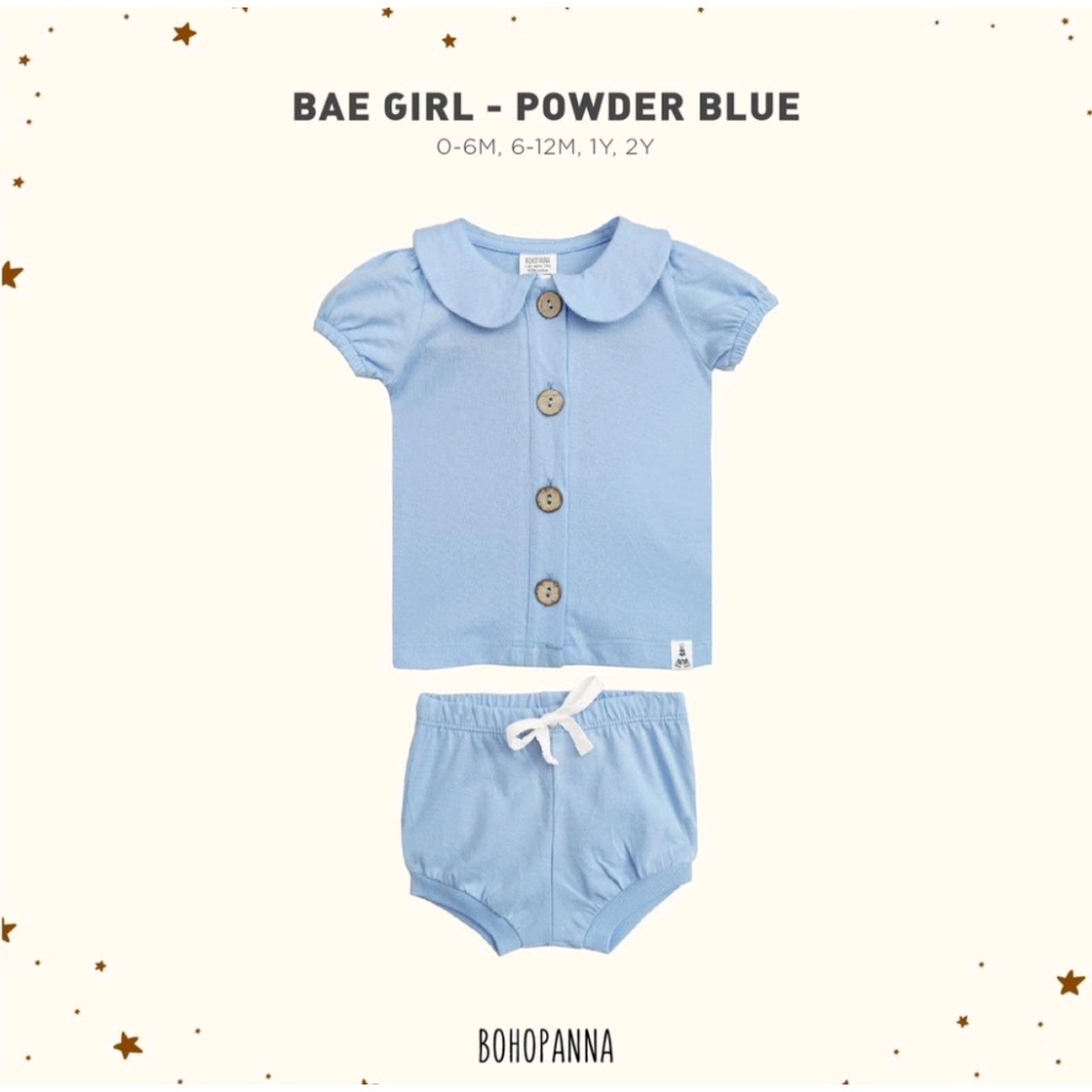 Bohopanna BAE GIRL Setelan Baju Anak Perempuan