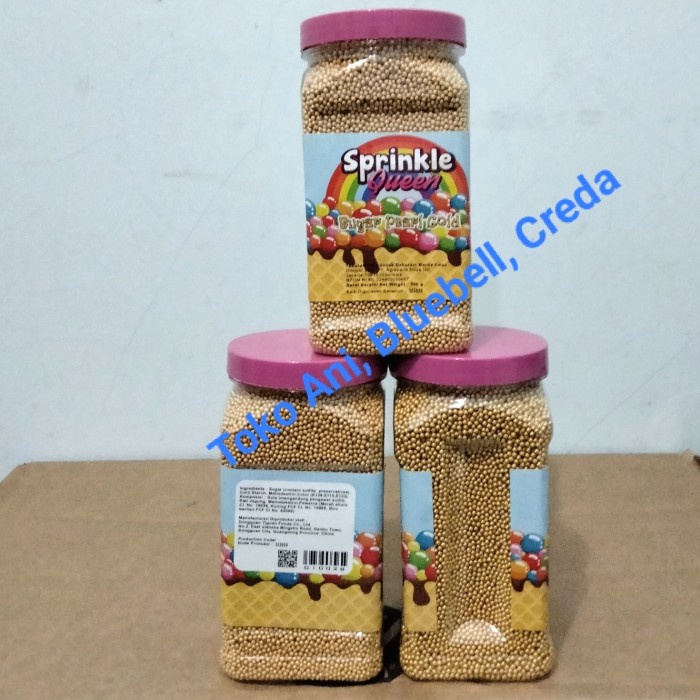 

Sprinkle gold nonpareils 500gr