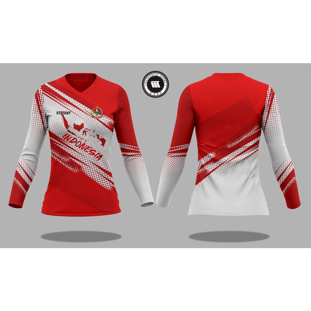 BAJU JERSEY PRINTING WANITA TERBARU/JERSEY PRINTING WANITA BHAYANGKARA/JERSEY PRINTING WANITA TNI-PO