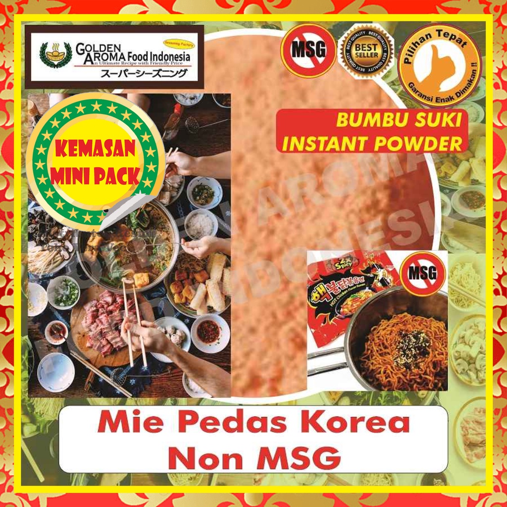 

Bumbu Steamboat Halal Mie Pedas Korea Non MSG 50Gr Shabu Hotpot Sample Rasa Korean Spicy Noodle Tanpa MSG Kecil Instan Suki Sabu Kuah Soup Original Stemboat Steambot Steamboot Sukiyaki Grill Bakar Instant Gafi Murah Enak Terbaik Premium Promo Rekomendasi