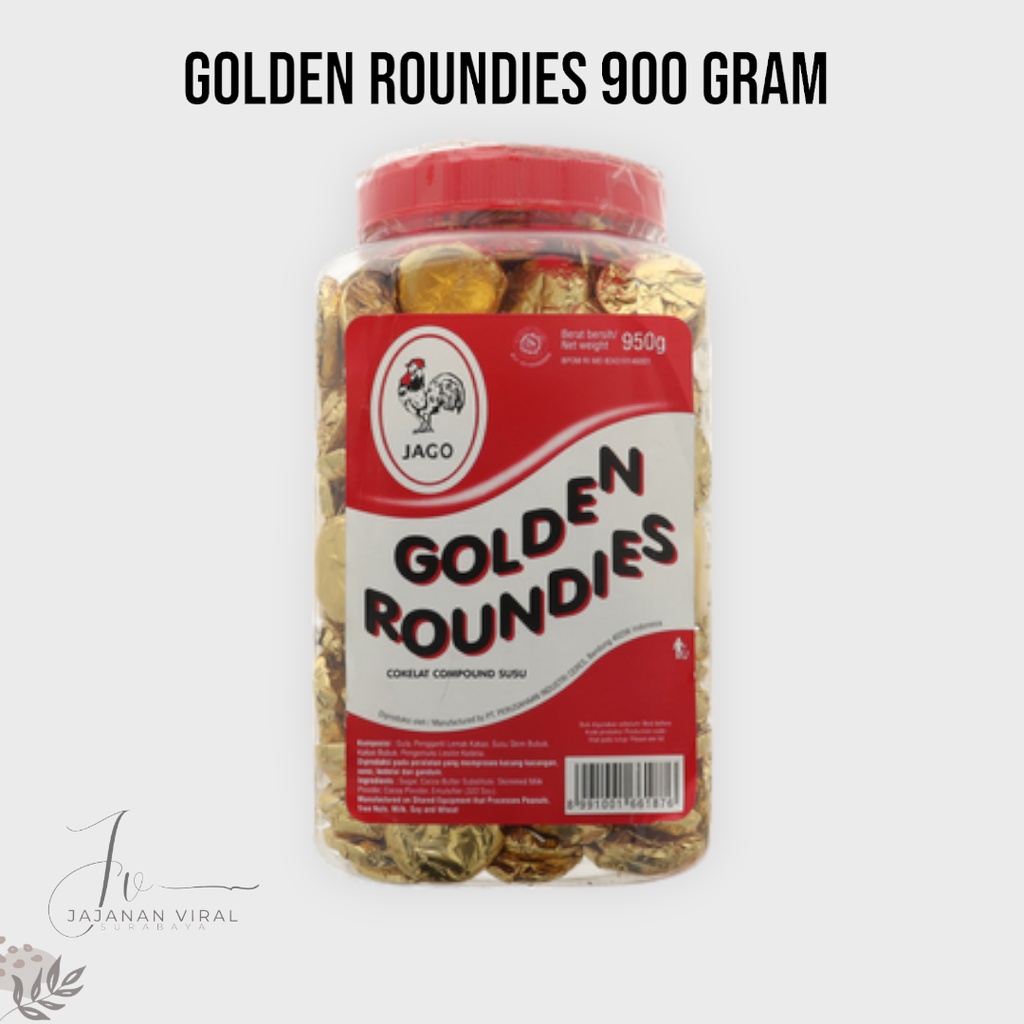 

Golden Roundies Cap Jago Toples 900 Gram