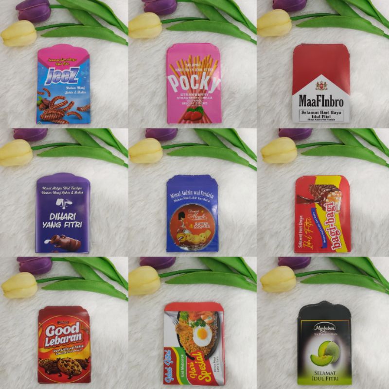 

Amplop Lebaran Snack Ukuran Medium 7x12 Isi 10pcs
