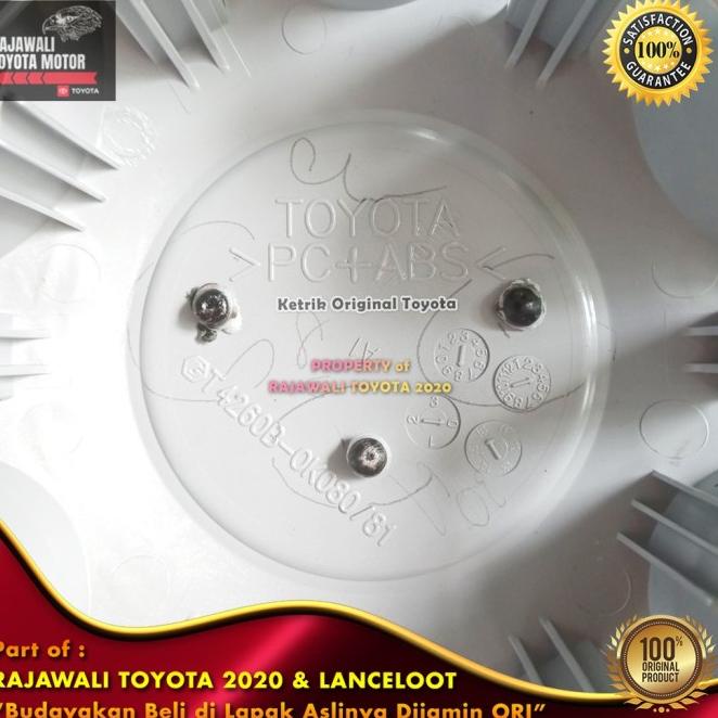 Hot Sale Dop Tutup Velg Fortuner Vnt & Hilux 2011-2016 Cover Roda Orig