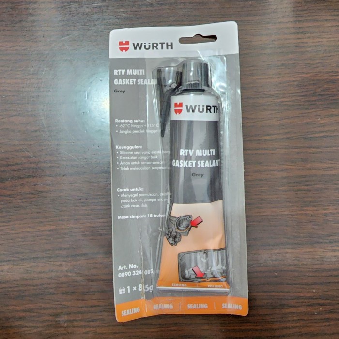 '+'+'+'+] lem gasket wurth rtv multi gasket sealant grey
