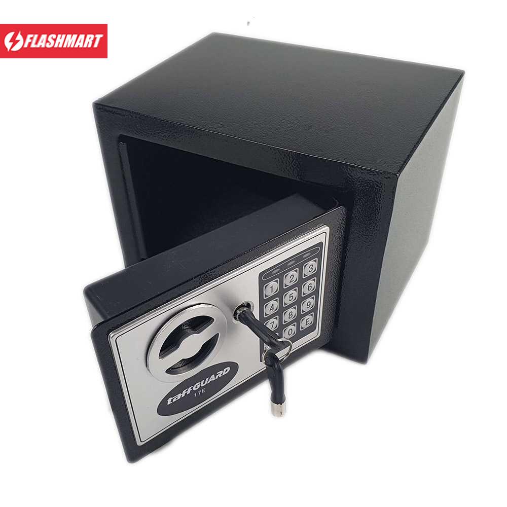 Flashmart Brankas Pengaman / Kotak Brankas Hotel Mini Password Safe Deposit Box 4.6L - 17E