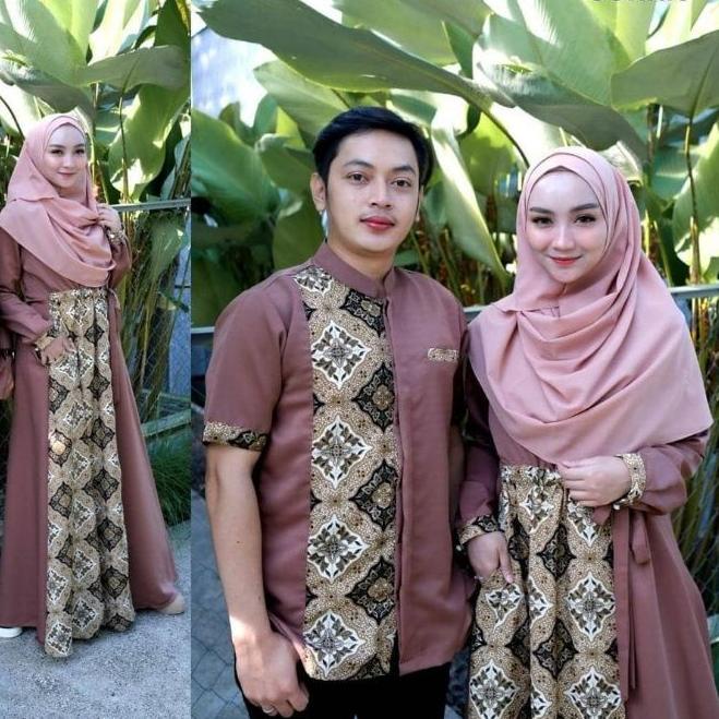 ➴ GAMIS COUPLE BATIK SABIYA KANZA ➧