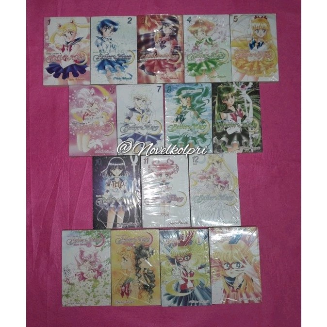 KOMIK SAILORMOON DELUXE 1-12 + SHORT STORIES 1-2 + SAILOR V 1-2 TAMAT