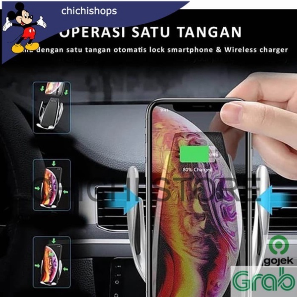 Dijual RECHA WIRELESS CHARGER CAR - CHARGER WIRELESS MOBIL CC Murah