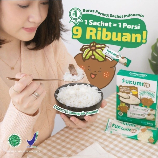 

FUKUMI BERAS PORANG SACHET 1 BOX ISI 7 SACHET