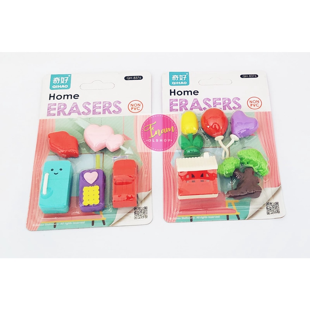 

Qihao Penghapus Karakter Home QH-8376 1set