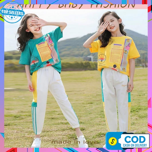 2-10T One Set Casual Ied Series By Bravo Kidswear (Zainkids) / One Set Casual Blaster / Setelan Blas