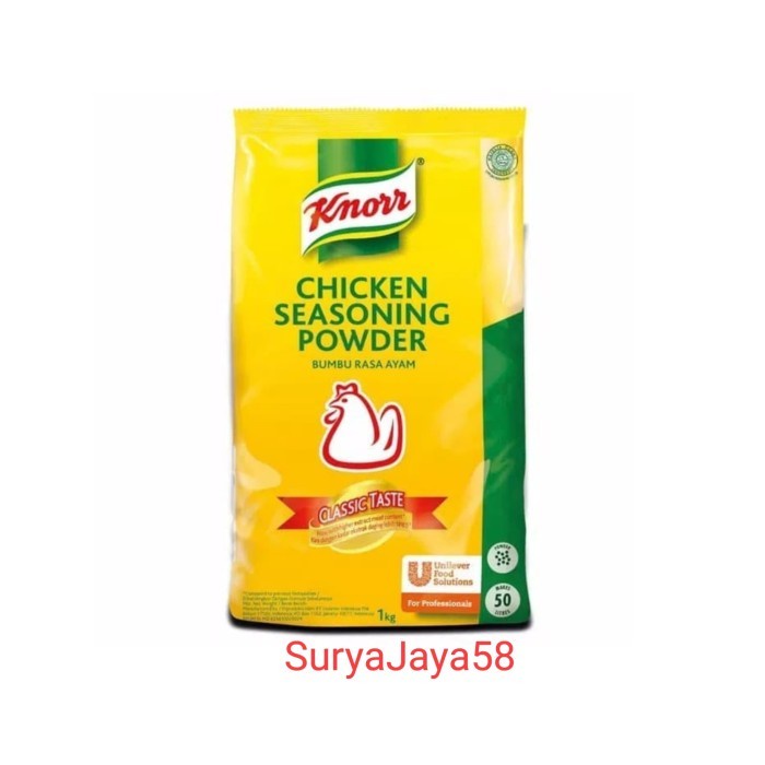 

Knorr chicken powder 1kg Knoor ayam 1kg Micin knorr ayam 1kg