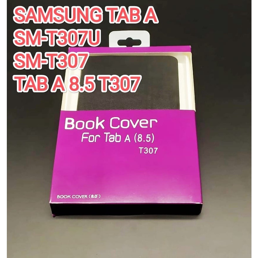 Book Case Samsung Galaxy Tab A (8.5) T307 T307U SM-T307U 8 inch Black Flip Cover