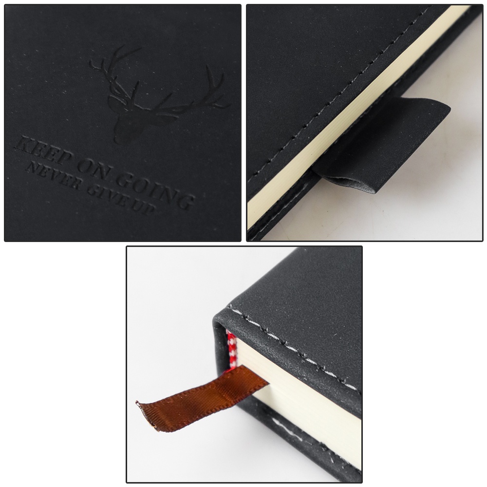 

[Whispers] Buku Catatan Kerja Notebooks Cover Kulit Kertas A5 - CW-5025