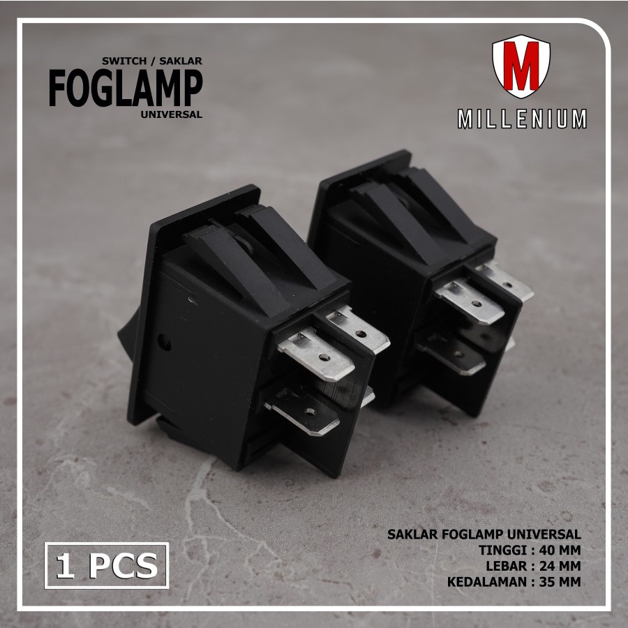 SAKLAR LAMPU KABUT SWITCH FOGLAMP KIJANG KAPSUL MERK MX