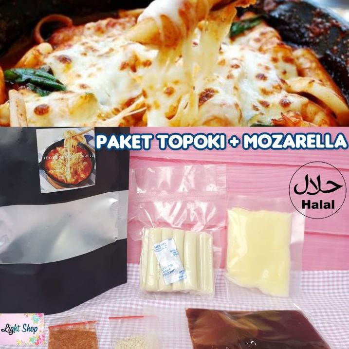 Pesan disini paket topoki + mozarella tteokbokki topokki toppoki korean snack