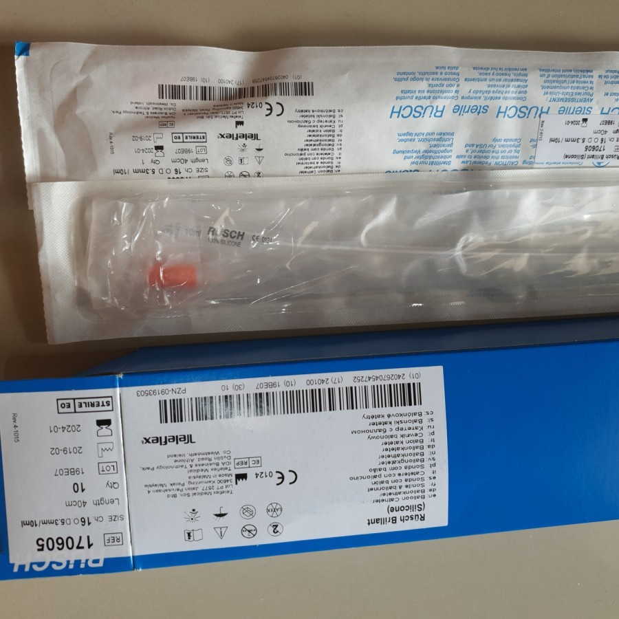 Foley Catheter Silicone Rusch Foly Cateter Silikon