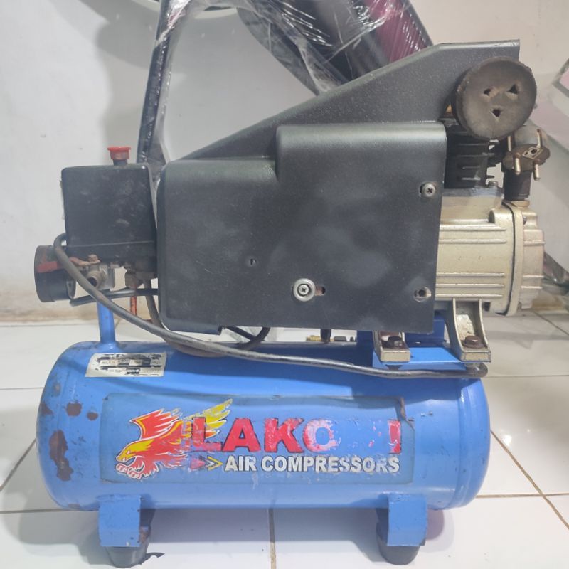 Kompresor Compresor Lakoni 0.75hp 10liter bekas