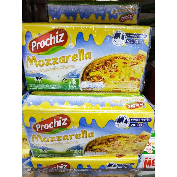 

Prochiz Keju Mozzarella 160gr / Keju Moza