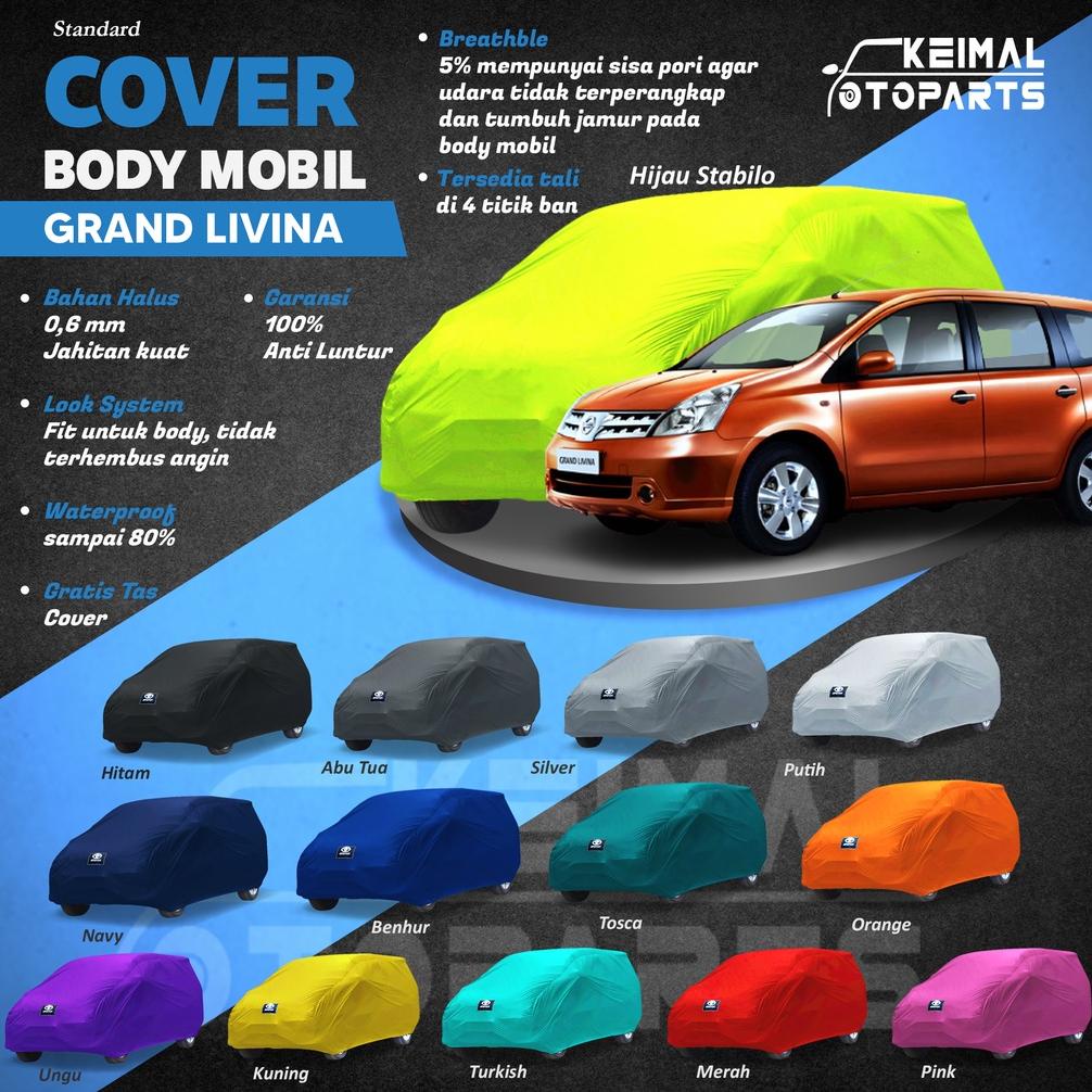 Cover Sarung Mobil Grand Livina Selimut Mobil Pelindung Penutup Body Mobil Nissan Grand Livina Outdo