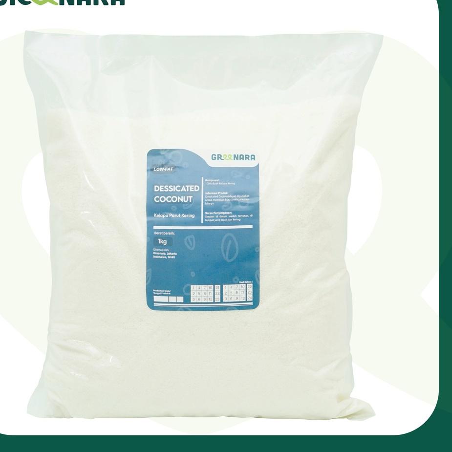 

❂ Dessicated Coconut 1Kg / Kelapa Parut Kering 1kg ←