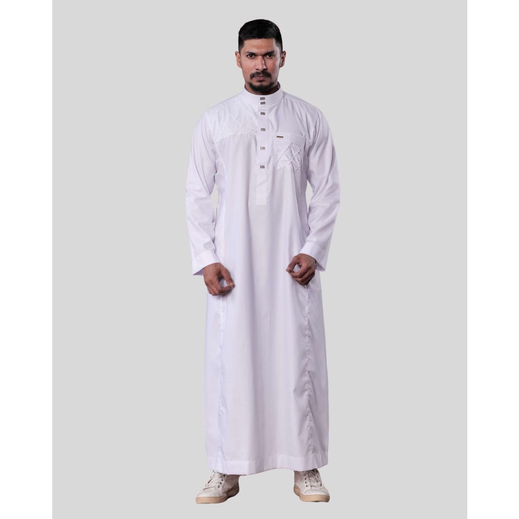 Shahama Thobe Exclusive SH-082 White