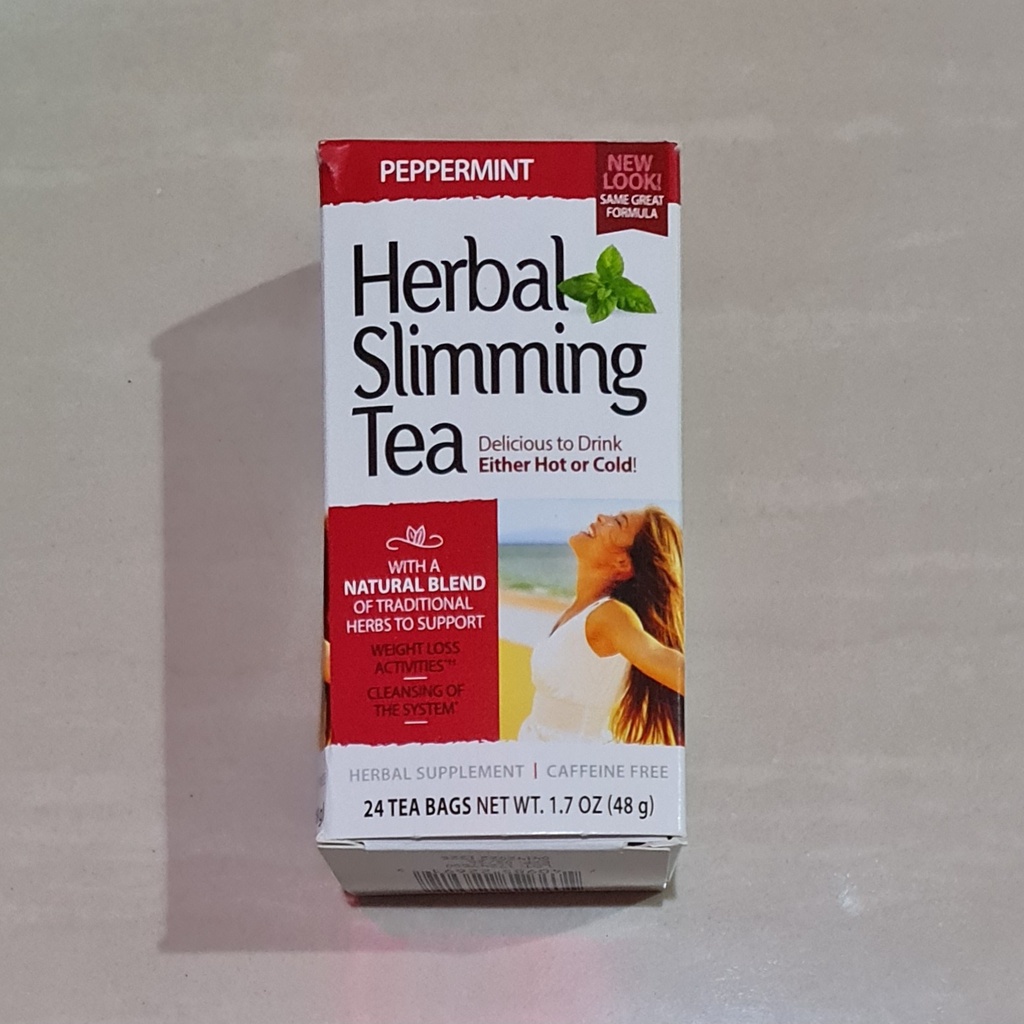21st Century Herbal Slimming Tea Peppermint 24 x 2 Gram