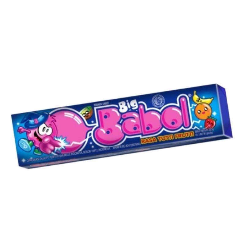 

N_S_Y Big Babol permen karet stick isi 5 butir