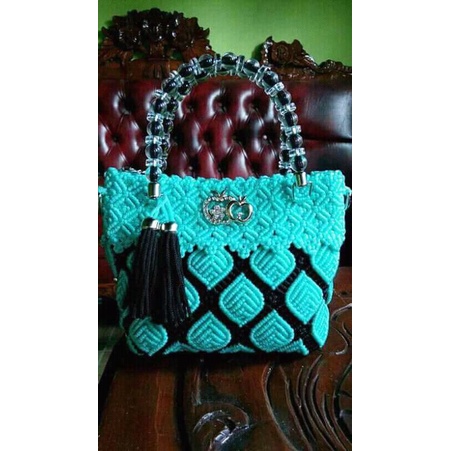 tas talikur daun cantik