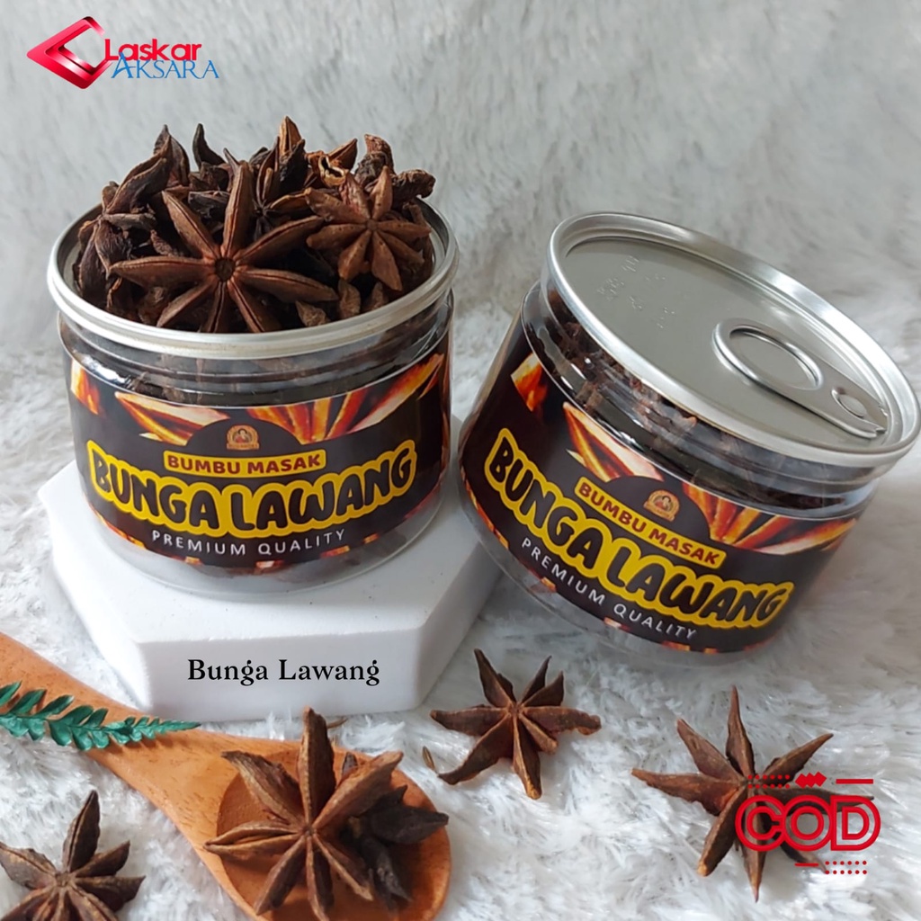 

Can - Rempah Bunga Lawang Bumbu Pekak Star Anise / Premium