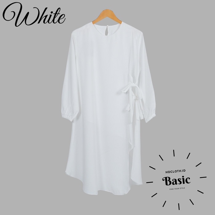 Kemeja Tunik PUTIH HD0813 A6K7 Tunik Elegant Termurah Kekinian Viral FYP Kaos Viral 2023 Terlaris Mu
