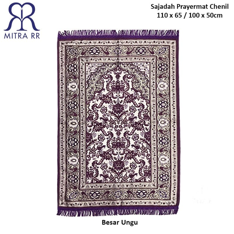 Sajadah Motif Cantik / Prayer Mat Oleh oleh Haji Umroh - Ukuran Besar